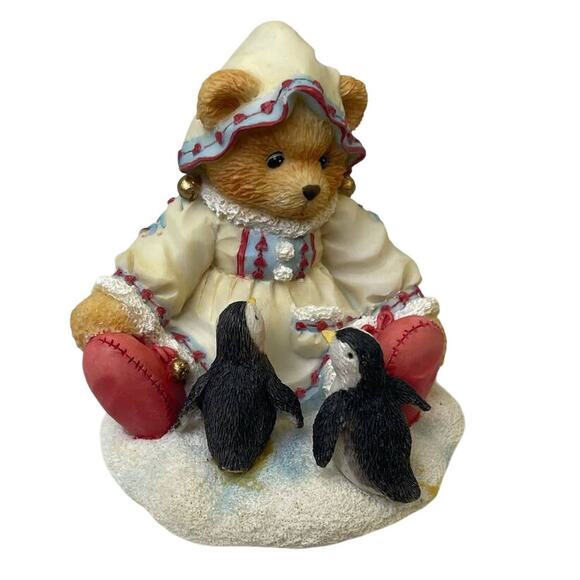 Vintage 1995 Cherished Teddies Kristen 141194 Penguin Hugs of Love & Friendship - Picture 1 of 5